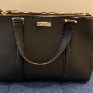 Kate spade black satchel